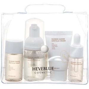 Heveblue Salmon Caring Centella Special Travel Kit Bag - Миниатюрен комплект