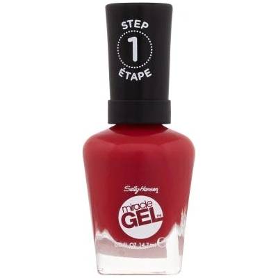 Sally Hansen Miracle Gel гел лак за нокти 14.7 ml нюанс 402 Red Between the Lines