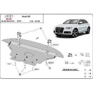 Scut Motor - Румъния Метална кора под двигател audi q5 (8r) от 2012 (73864)