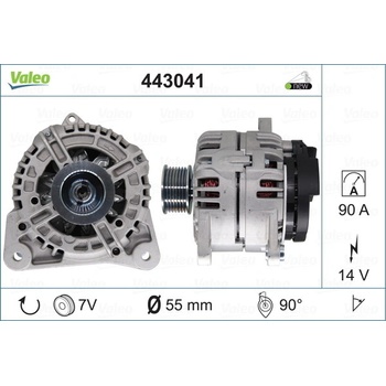Alternátor VALEO 443041