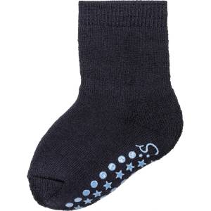 Sterntaler Детски пантофи Sterntaler Kids' ABS Plain Wool Socks Slippers - Marine - размер 33/34 (EU) (702-4225-0219)