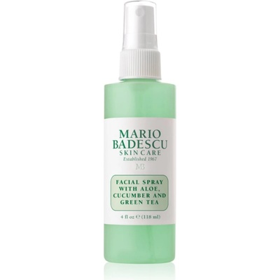 Mario Badescu Facial Spray with Aloe, Cucumber and Green Tea охлаждаща и освежаващ мъгла за уморена кожа 118ml