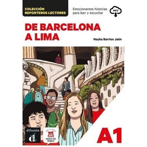 De Barcelona a Lima (A1) - Libro + MP3 descargable (ISBN: 9788411573672)