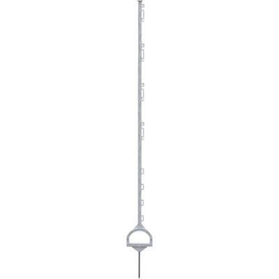 Plastový sloupek pro elektrický ohradník, délka 157 cm, 12 oček, bílá