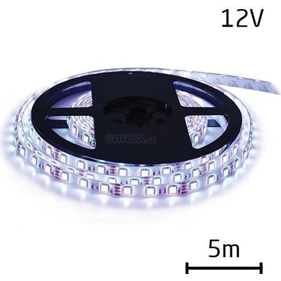 Geti LED pásik 12V 3528 120LED/m IP20 max. 9.6W/m studená biela (cievka 5m)