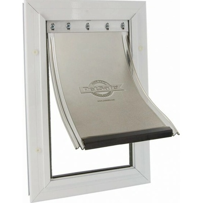 PetSafe Staywell 640 dvierka hliníková 50,3 x 32,9 cm biela