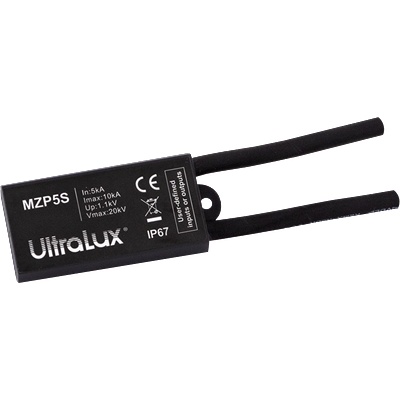 UltraLux МОДУЛ ЗА ЗАЩИТА ОТ ПРЕНАПРЕЖЕНИЕ, СЕРИЕН, 10ka, 20kv, 277v ac, (mzp5s)