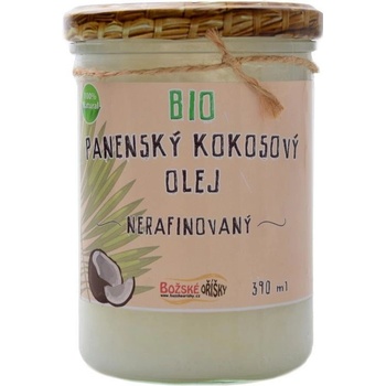 Božské Oříšky Bio panenský kokosový olej 390 g