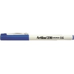 Artline Fineliner 210 M 0.6 синьо (EK-210 BLUE)