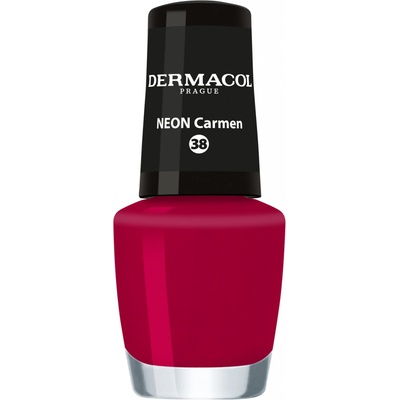 Dermacol Neon neonový lak na nehty 38 Neon Carmen 5 ml