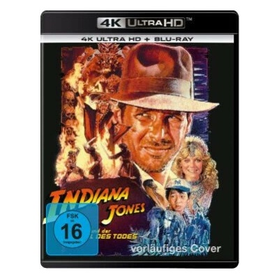 Indiana Jones und der Tempel des Todes 1 4K UHD-BD + 1 BD