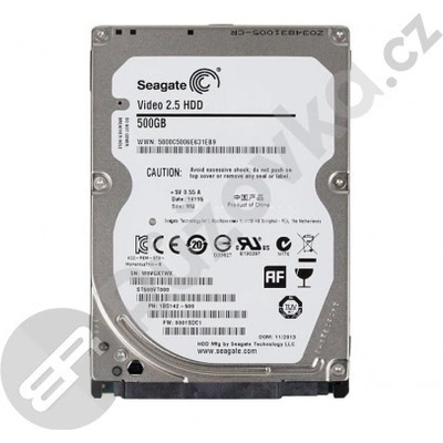 Seagate 500GB, 2,5", SATAII, 16MB, ST500VT000