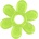 Babyono Бебешка гризалка Babyоno - Маргаритка, зелена (5901435406359-зелен)