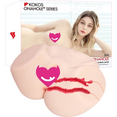 KOKOS Jenny Onahole 005 Real Vagina Double Layer Masturbator