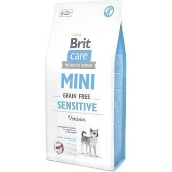 Brit Mini Sensitive Grain Free - с еленско месо, за малки породи с чувствителен стомах 2 кг