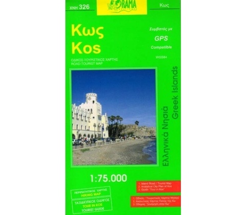 mapa Kos 1:75 t.