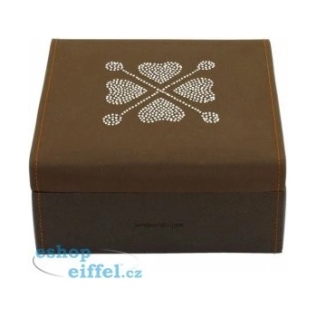 Friedrich Lederwaren šperkovnice Baccara 20102 3 hnědá