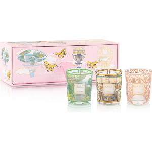 Baobab Collection My First Baobab Gift Trio Ароматни свещи Singapore-Athens-Paris, 3 бр (MAX06BOXTRIO-SAP)