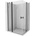 Mexen Mist Duo душ кабина 110 x 80 см, прозрачна, черна - 8A4-110-080-70-00 (8A4-110-080-70-00)