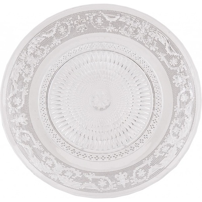 Clayre & Eef Sklenený tanier Honoré 23 cm