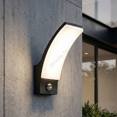 Brilagi - LED външно стенен осветител с сензор ARCELO LED/9W/230V IP44 (BG2186)
