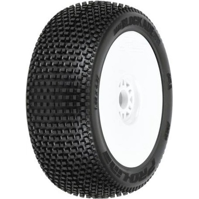 Pro-Line koleso 3.3" pneu Blockade S3 Buggy Tires disk H17 biely 2