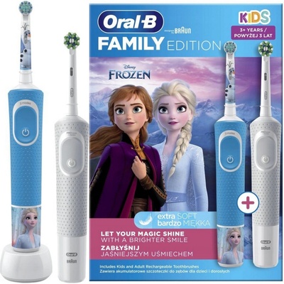 Oral-B Vitality D103 White + D100 Frozen