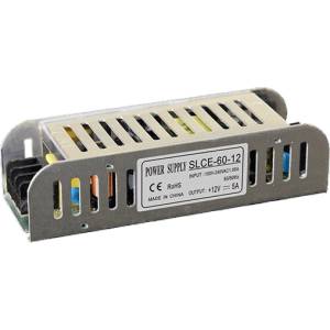ELMARK Led ДРАЙВЕР setdc 60w 230vac/ 12vdc ip20 slim (99setdc60ip20s)