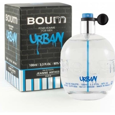 Jeanne Arthes Boum pou Bergamot vanilka pačuli URBAN toaletní voda pánská 100 ml