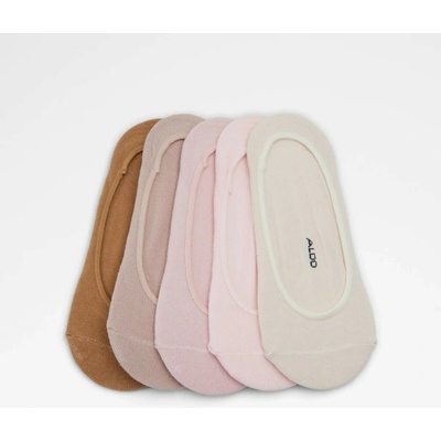 No Bad Days Club Neviditeľné ponožky ťapky Aldo Pink 5pack