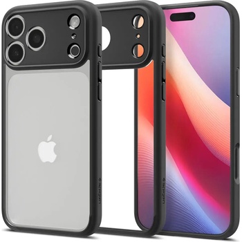Spigen Ultra Hybrid Case за iPhone 17 Pro - черен мат (8800283314755)