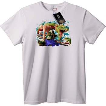 NOONEBRAND Тениска One Piece Зоро и дракон - 2XL, Black