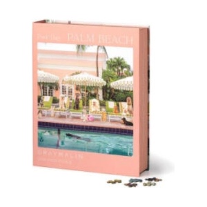 Gray Malin Palm Beach Poolside Piece Book Box Puzzle | Galison (2025)