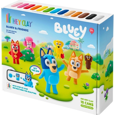 TM Toys Hey Clay Bluey – Zboží Mobilmania