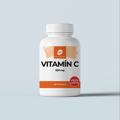 Dr.fleming Vitamín C 500mg +10% gratis 110 kapsúl