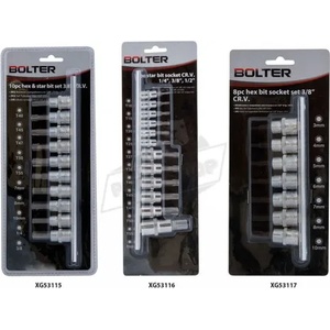 BOLTER Вложки с накрайник комплект 1/4 Bolter XG53116 (XG53116)