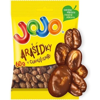 JOJO Arašídky v cukru 60 g