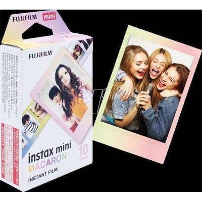 Fujifilm Instax mini FILM MACARON 10 fotografií, dúhový rámik (len pre instax mini)