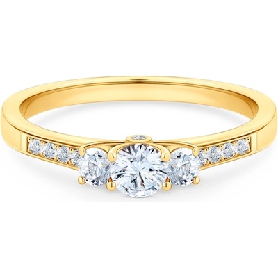 SAVICKI Годежен пръстен Dream: злато, бял сапфир