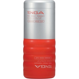 TENGA Мастурбатор с двоен отвор (15, 5 cm)