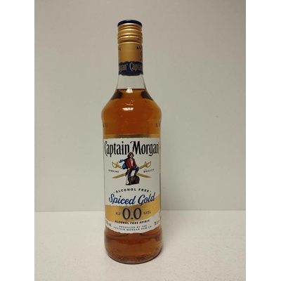 Captain Morgan Spiced Alcohol Free 0% 0.7 l (holá láhev)