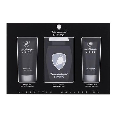 Tonino Lamborghini Mitico EDT 125 ml + sprchový gél 100 ml + balzam po holení 100 ml darčeková sada