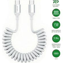 4Smarts 541601 USB-C USB-C® 50cm bílý