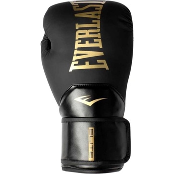 Everlast Боксови ръкавици - Elite 2 [2 бр. ] Черно със златно, 14 oz