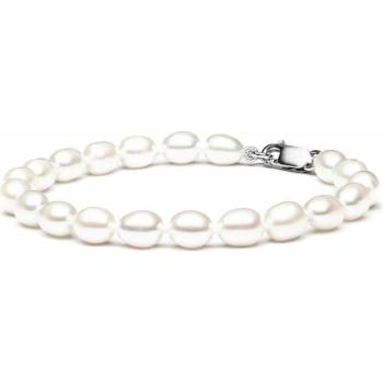 Eppi strieborný perlový náramok Mette BR38259