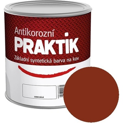 Praktik základná antikorózna farba 840 Červenohnedá 0,6L