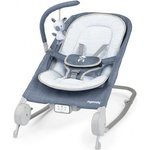Ingenuity Масажно вибриращо легло с мелодии Happy Belly Rock-to-Bounce - Chambray 0m+ (16854-2)