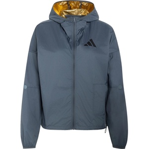 adidas Дамско яке за бягане adidas Women's ADIzero Running Blaze Jacket Running jacket - Onix - размер XS (128-0788-0112)
