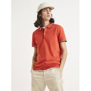 Celio Поло тениска Tebossy Celio | Cherven | МЪЖЕ | S