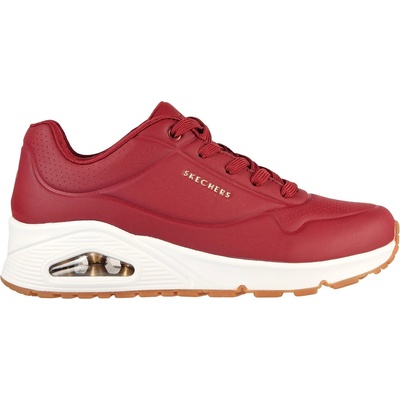 Дамски маратонки Skechers UNO Stand On Air Trainers Womens - Burgundy